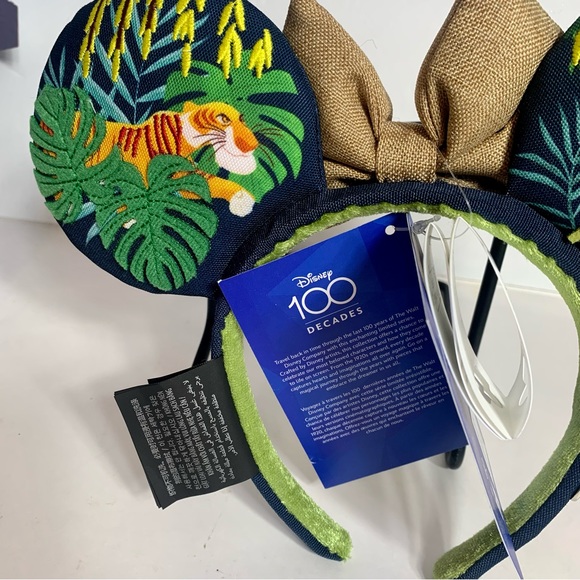 NWT. Disney DISNEY 100 CELEBRATION DECADES THE JUNGLE BOOK EAR HEADBAND - Picture 6 of 10